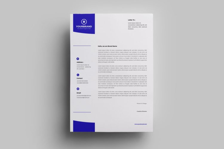 letterhead design dubai