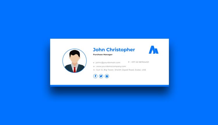 email signature design service